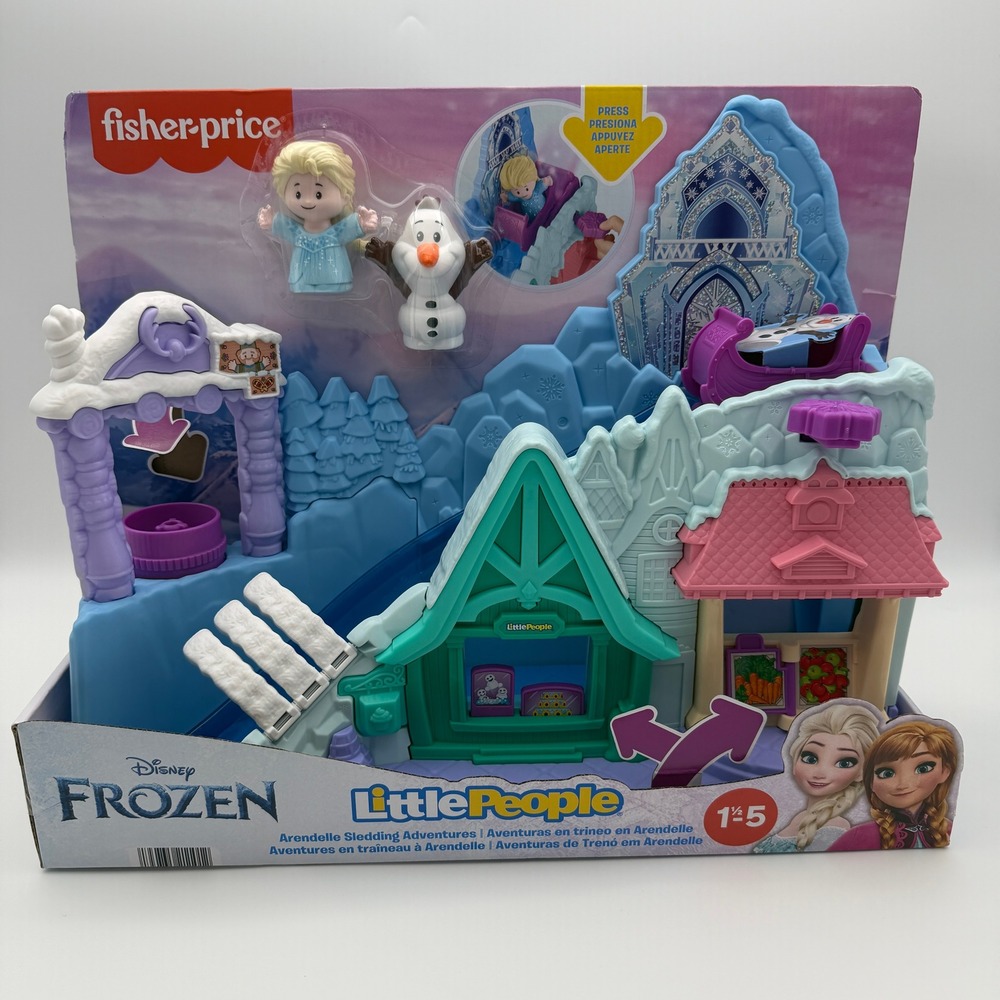 Fisher-Price Little People Disney Frozen Arendelle Sledding Adventures Playset